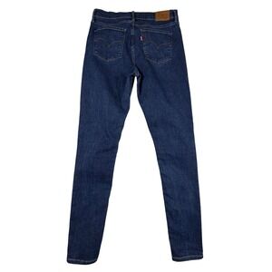 Levis Premium 720 BIG E High Rise Super Skinny Jeans Dark Wash Denim Women 30x30